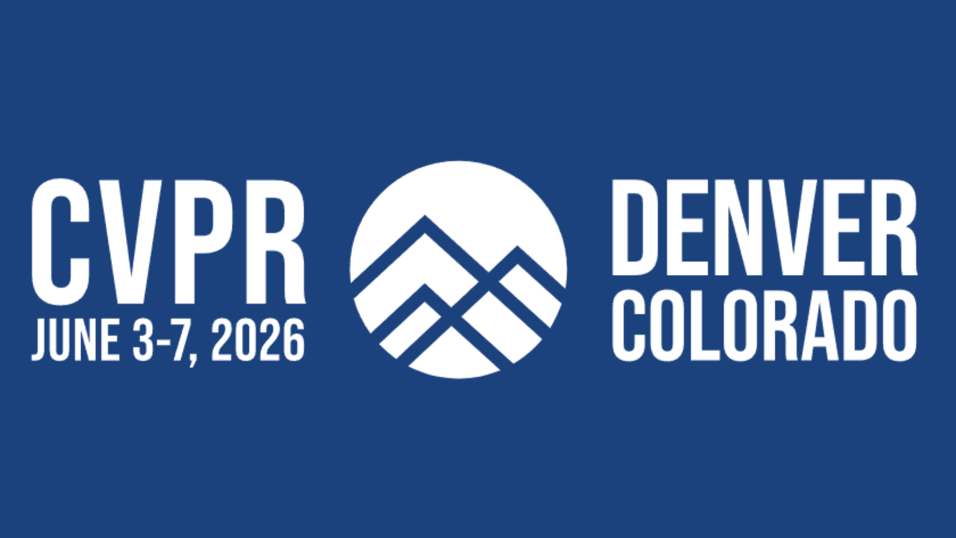 CVPR 2026 Paper Acceptance